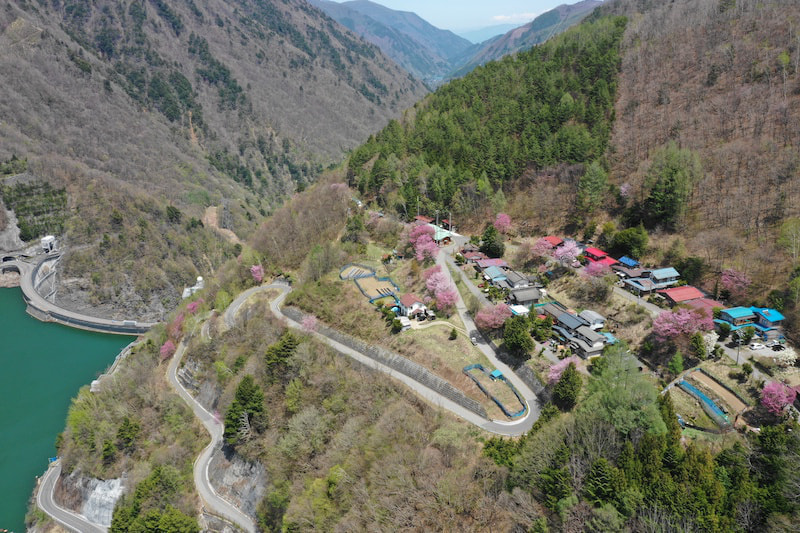 奈川入山地区